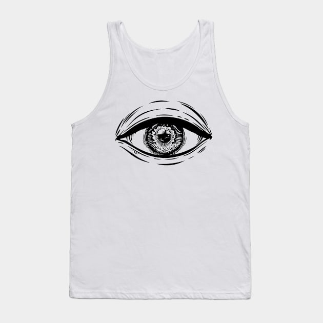 Demon Eye Tank Top by DISOBEY